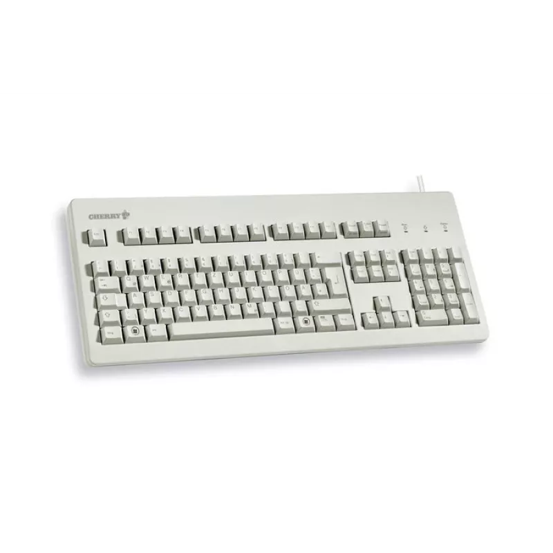 CHERRY G80-3000 klávesnica univerzálna USB QWERTZ nemecká sivá