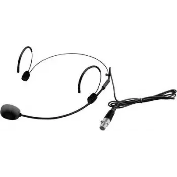 Bezdrôtový UHF headset mikrofón Omnitronic UHF-300 — bezdrôtový systém na prenos reči