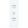 Držiak na DIN lištu Ubiquiti UACC-Switch-DIN pre switche UniFi Compact, biely