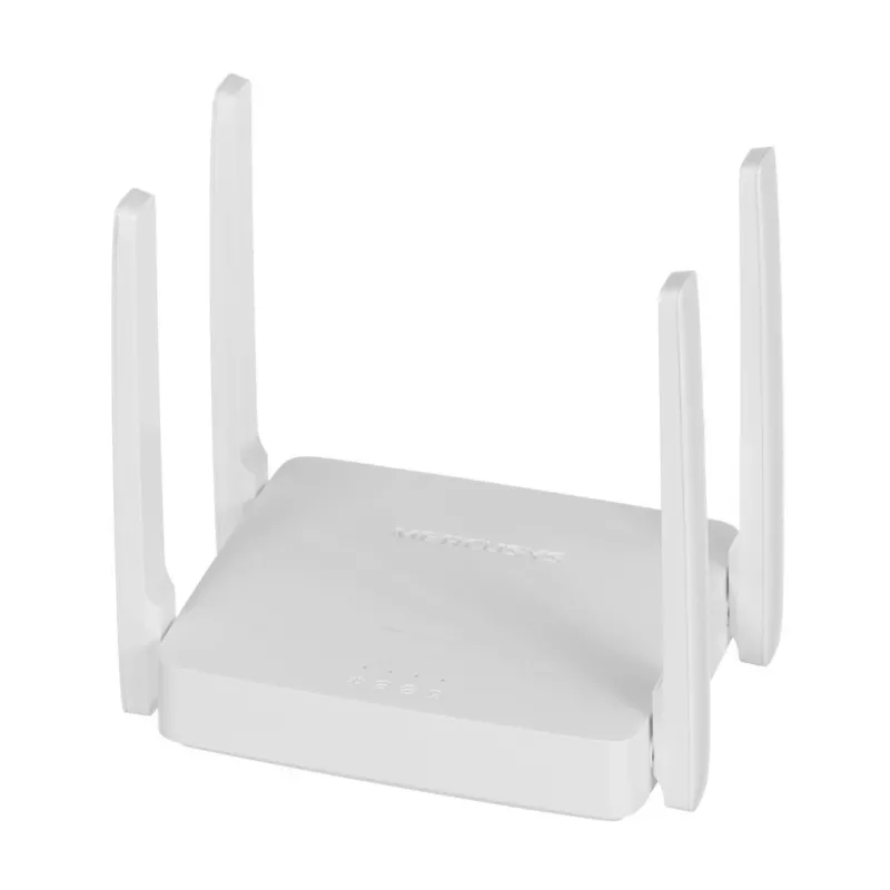 Stolný router MERCUSYS AC10 Dualband 2,4/5 GHz Wi‑Fi 5, 4 externé antény, 1x Fast Ethernet (WAN/LAN)