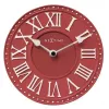 NeXtime hodiny 5187ro London Tisch, Ø16 cm, nástenné, červené/biele