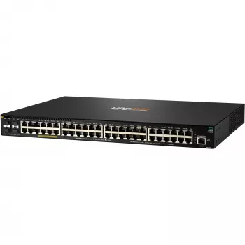 HPE - Aruba Series - Switch - 2930F 48G PoE+ 4SFP - L3 - Managed - 48 x 10/100/1000 (PoE+) + 4 x Gigabit SFP (Uplink) rack montovateľný PoE+ (740 W)