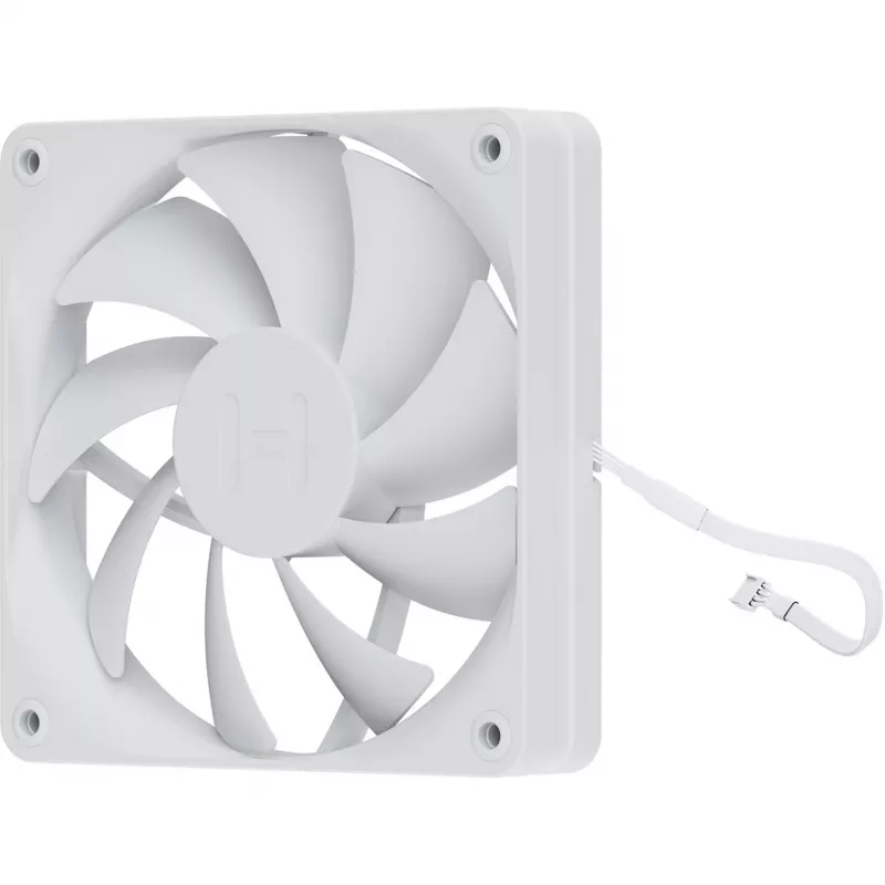 120 mm skriňový ventilátor HYTE FA12 biely balenie 4 ks — 120 mm, biely, model FA12