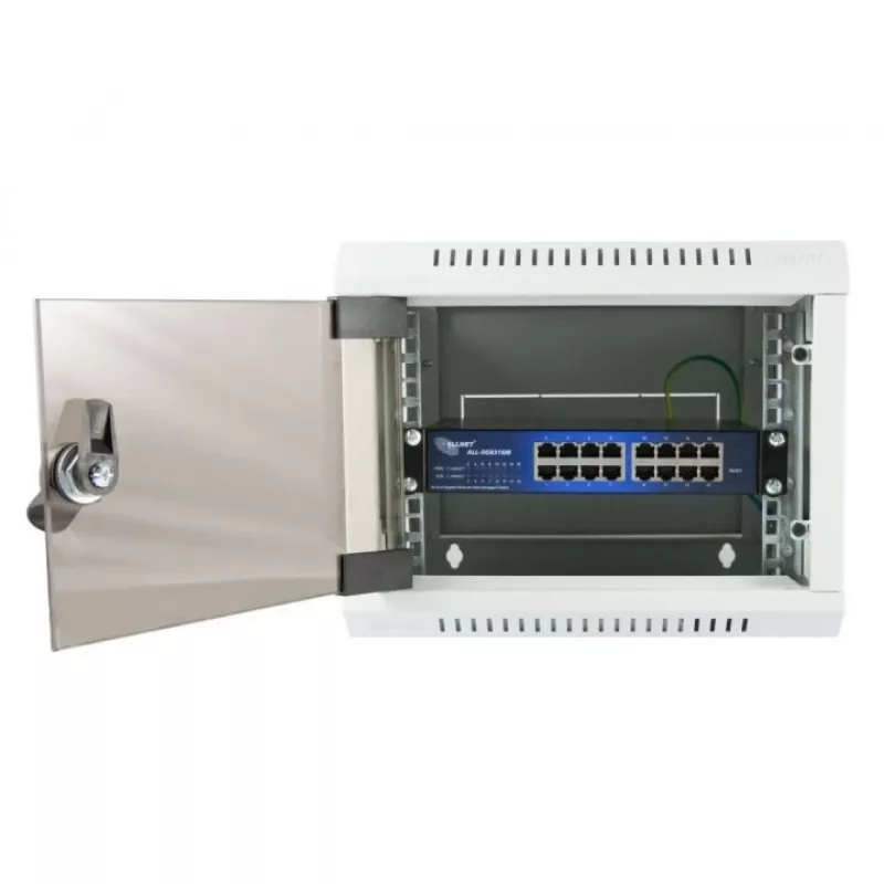 Managed Switch ALLNET 112534 L2 Gigabit Ethernet 16 portov 19U čierny