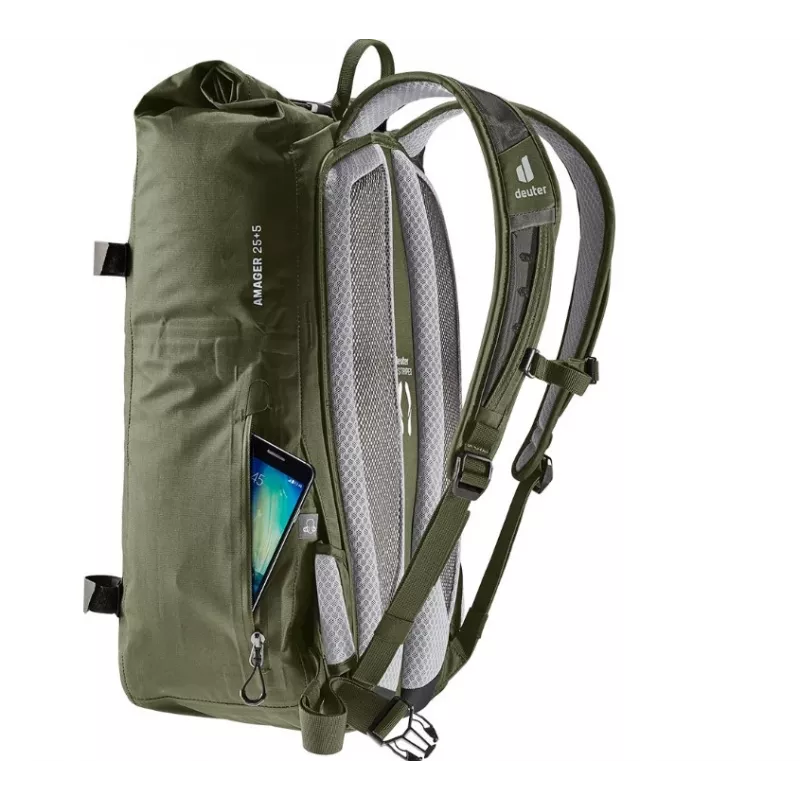 Bicyklový batoh - Deuter Amager 25+5 grafit
