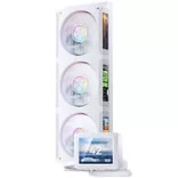 Jonsbo TF3-360SCW AiO kvapalinový CPU chladič 360 mm, ARGB, biela
