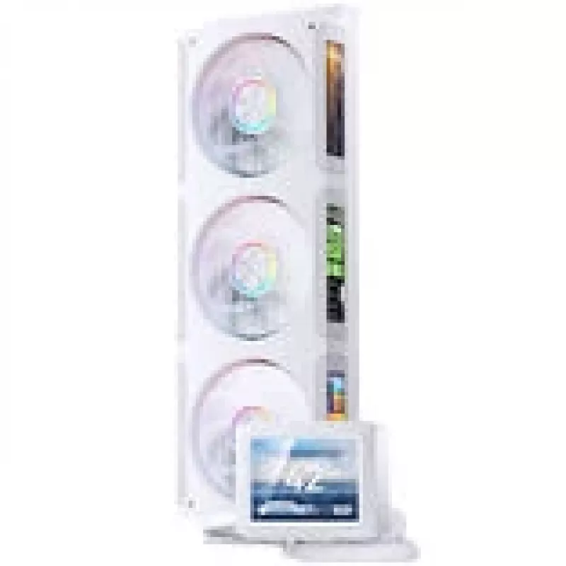 Jonsbo TF3-360SCW AiO kvapalinový CPU chladič 360 mm, ARGB, biely