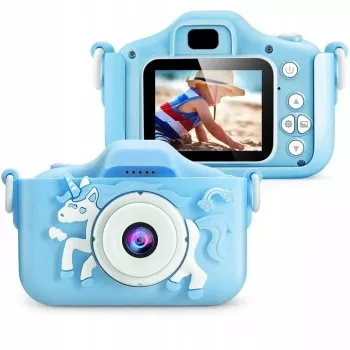 Extralink detská kamera H29 Single modrá, 1080P 30fps, 2.0 displej digitálny fotoaparát