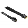 INTER-TECH SFF-8654 na SFF-8643 kábel 70 cm, interné SAS pripojenie (MPN 88885663)