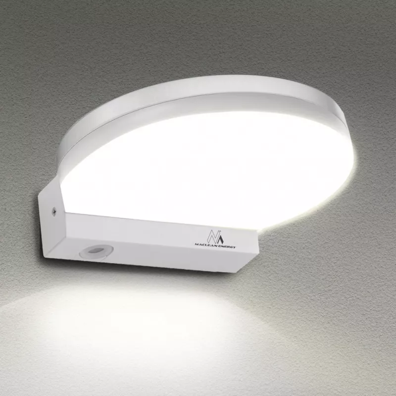 LED vonkajšie nástenné svietidlo MACLEAN MCE346W 15W – studené/teplé svetlo neuvedené