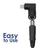 Akyga AK-ND-D06 adaptér DC 5,5 x 2,5 mm na USB-C PD pre napájacie zdroje notebookov, 65 W