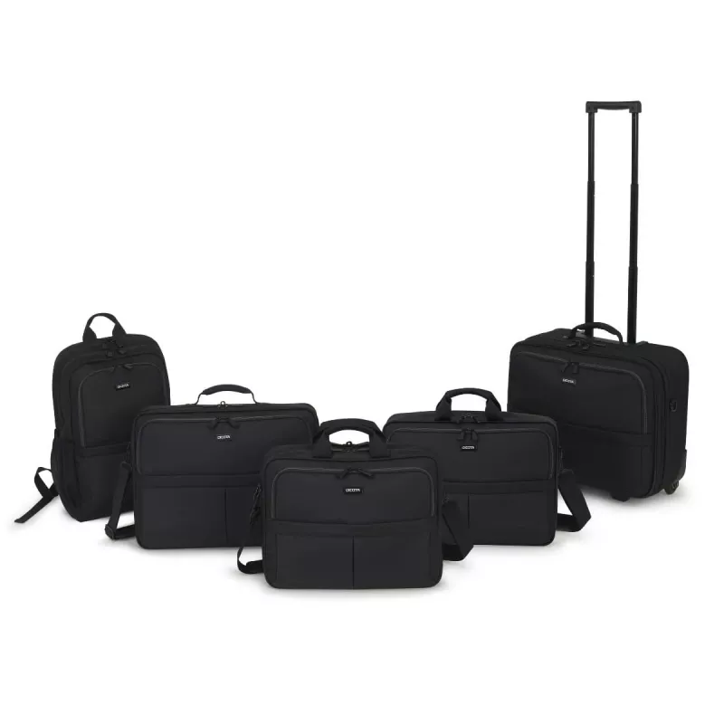 Batoh DICOTA D31696 Čierny Polyetyléntereftalát (PET)