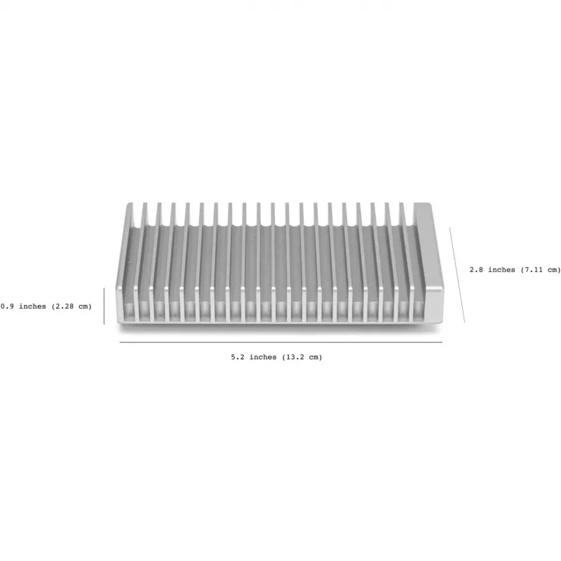 Other World Computing OWC Express 1M2 - SSD - 4 TB - externý (prenosný) - M.2 2280 - USB4 (USB-C konektor) - strieborná (OWCUS4EXP1MT04)