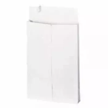 Zásielková taška MAILmedia Faltentaschen 59259, veľkosť E4, chlopňa 4 cm, biela