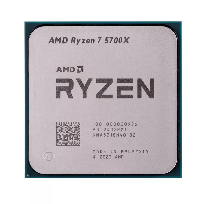 Procesor AMD Ryzen 7 5700X 3,4 GHz 8 jadier 32 MB L3 socket AM4
