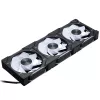 Phanteks D30-120 PWM Reverse Airflow D-RGB ventilátory do skrinky, 120 mm, čierne, balenie 3 ks