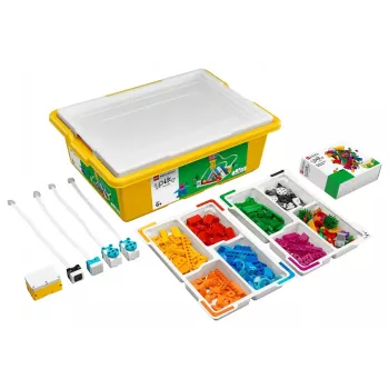 LEGO Education SPIKE Essential Set A+ 45345 – vzdelávacia robotická a programovacia stavebnica, 449 dielov, od 6 rokov
