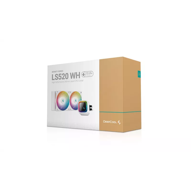 All-in-One kvapalinový chladič DeepCool LS520 WH