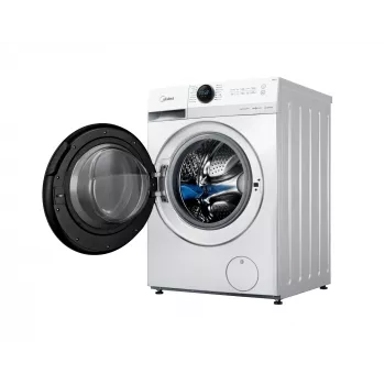 Práčka Midea MF200W80WB/W-HR, s predným plnením, 8 kg, 1400 ot/min, LCD, para, šírka 60 cm