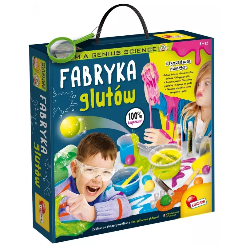 Sada na výrobu slizu Liscianigiochi I'M A Genius – praktická sada na výrobu slizu