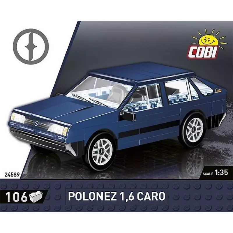 Cobi Polonez 1,6 Caro modelársky set – mierka/model neuvedené, plastová stavebnica, MPN 24589