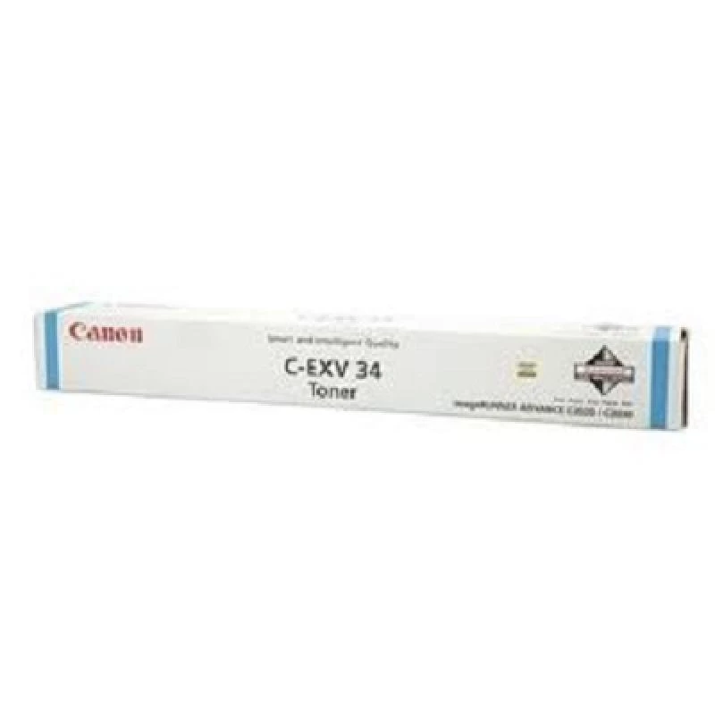 Canon C-EXV 34 tonerová kazeta 1 ks originálna azúrová
