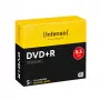 Intenso - 5 x DVD+R DL - 8,5GB 8x - Jewel Case (škatuľka) (4311245)