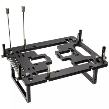 Streacom Benchtable BC1 Mini V2 čierny – kompaktný, pasívne chladený open-frame chassis