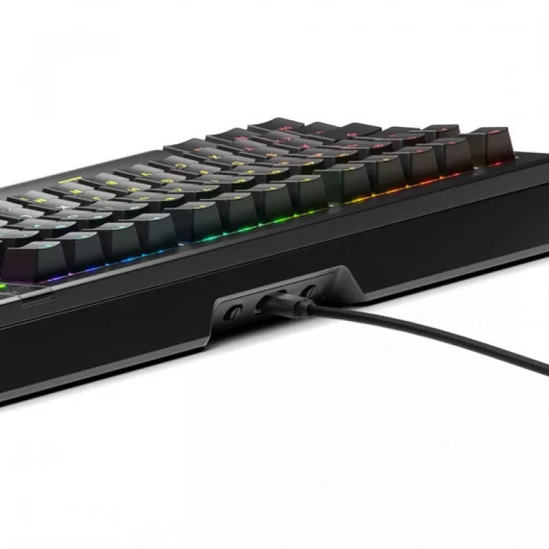 GLORIOUS GMMK 3 Pro – mechanická 75% klávesnica, predmontovaná, ISO (DE), Fox spínače, čierna