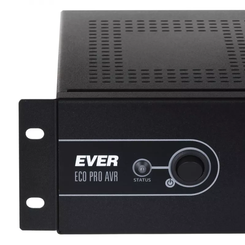 EVER ECO Pro 1000 AVR CDS 19-palcový 2U rackový line-interactive UPS, 1000 VA / 650 W