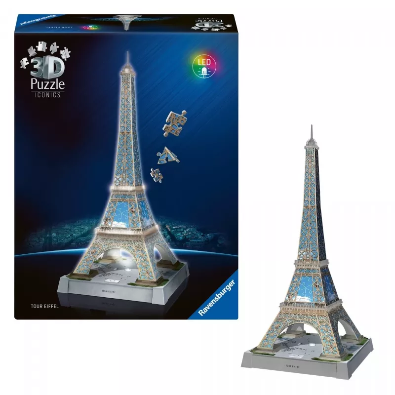 3D puzzle Eiffelova veža