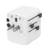 Cestovný napájací zdroj GEMBIRD TPA-1A2C20-01-W — 20 W, USB-A (18 W) + 2× USB-C (20 W), zástrčka typ E, biela