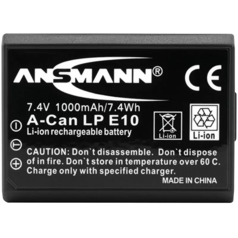 Batéria Ansmann A-Can LP E10 lítium-iónová 1000 mAh