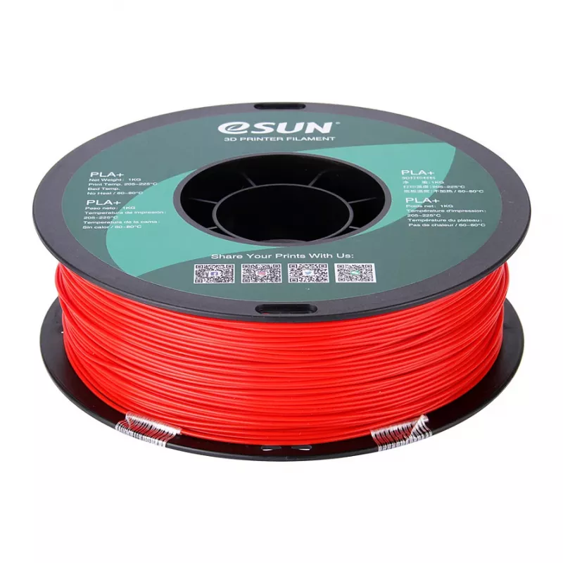 PLA+ 1,75 mm červená 1 kg