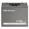 Qoltec 53046 AGM batéria 12 V 17 Ah, max. 255 A