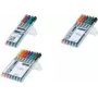Permanentný marker Staedtler 314 WP4 čierna modrá zelená červená
