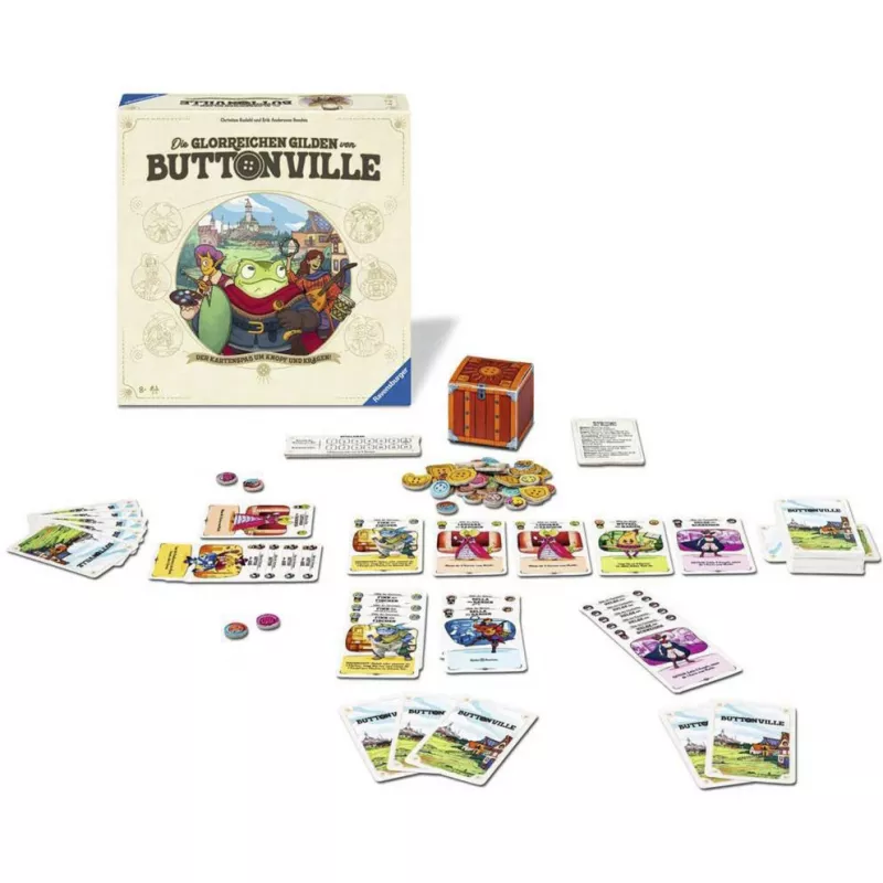 The Glorious Guilds of Buttonville, kartová hra