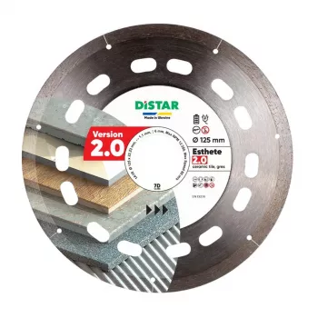 Diamantový rezací kotúč Distar Esthete 2.0 125 mm, otvor 22,23 mm