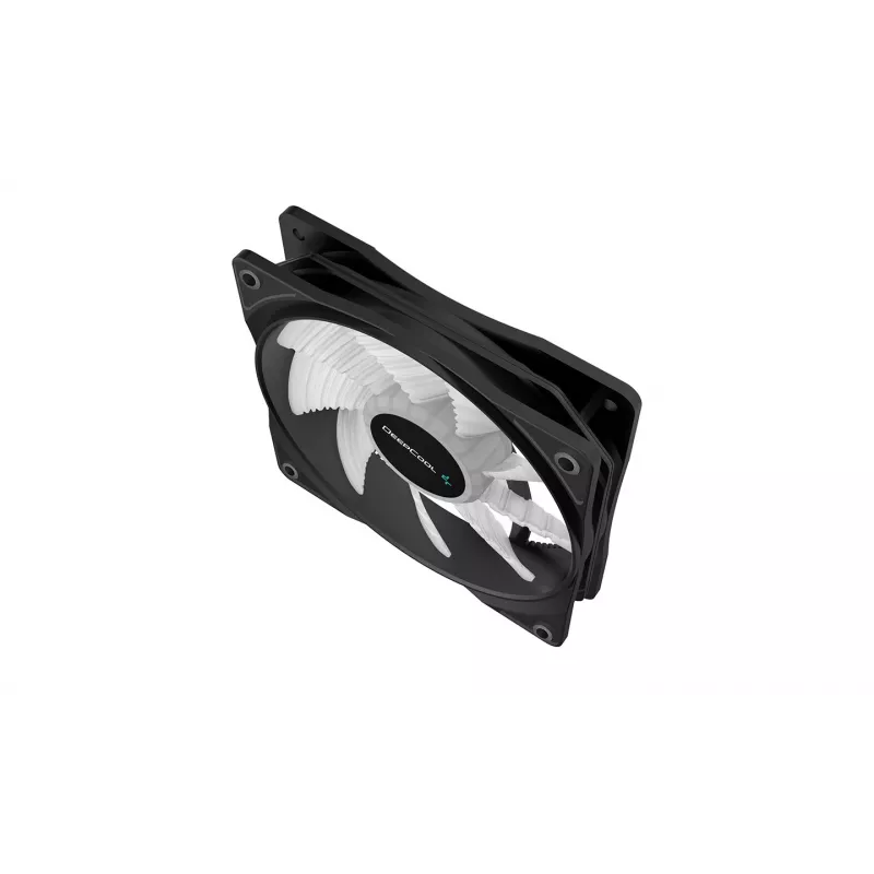 DeepCool RF120B skriňový ventilátor 12 cm čierny, priesvitný 1 kus