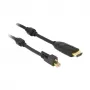 Video kábel adaptér DeLOCK 83731 Mini DisplayPort na HDMI 3m čierny