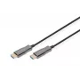 HDMI AOC hybridný optický kábel Digitus AK-330125-200-S