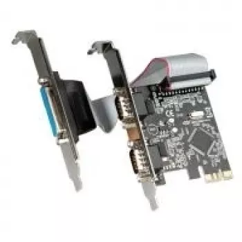VALUE PCI-Express karta, 2x sériový RS232, D-Sub 9, 1x paralelný EPP/ECP (15.99.2116)