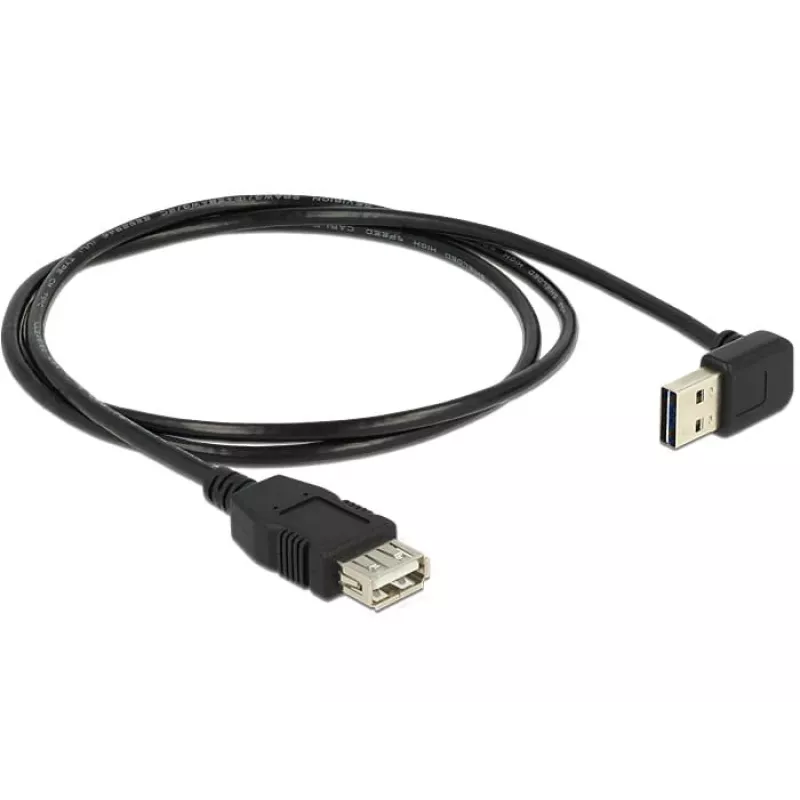 USB kábel DeLOCK 1 m USB 2.0-A na USB 2.0-A čierny