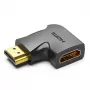 Vention HDMI 270 stupňov malý na konektor samica vertikálny plochý adaptér čierna