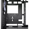 PC skriňa Sharkoon AK4W RGB pásiková Midi Tower čierna