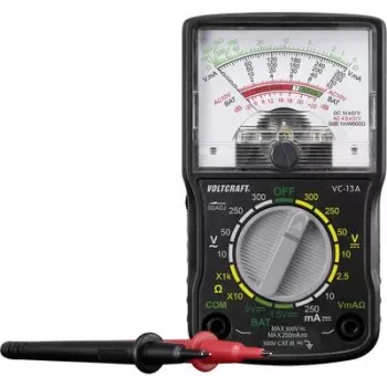 VOLTCRAFT VC-13A analógový ručný multimeter CAT III 300 V (VC-13A)