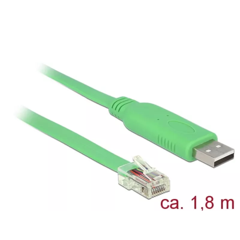 USB kábel DeLOCK 62960 USB A zelený