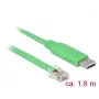 USB kábel DeLOCK 62960 USB A zelený