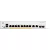 Cisco Catalyst 1300-8FP-2G – switch – L3 – managed – 8 x 10/100/1000 (PoE+) + 2 x Combo Gigabit SFP/RJ-45 – rack-mountable – PoE+ (120 W) (C1300-8FP-2G)