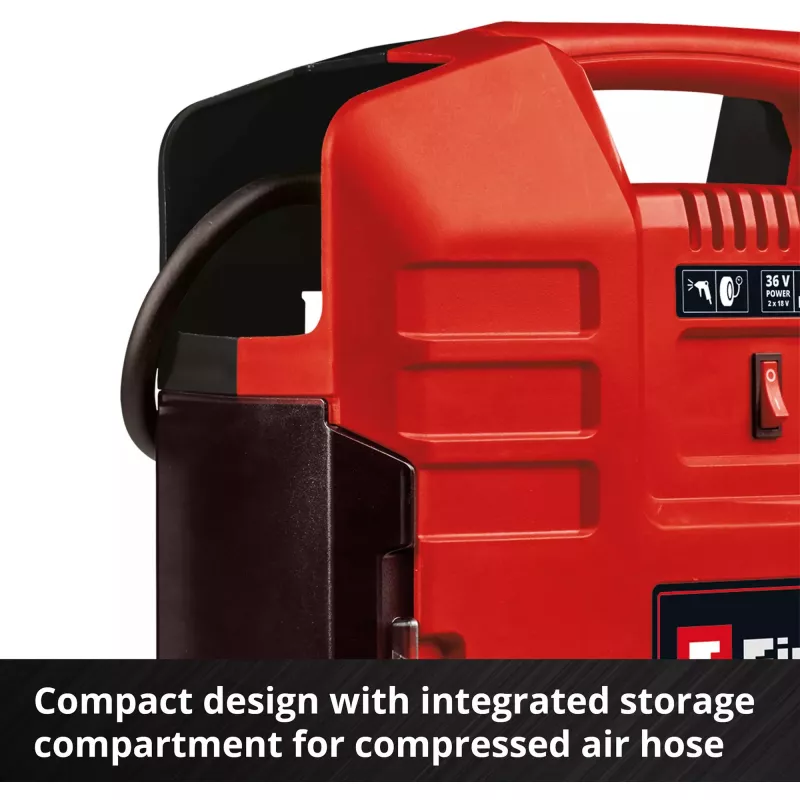 Vzduchový kompresor Einhell TE-AC 36/8 130 l/min 8 bar batéria